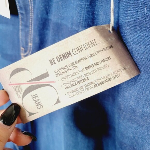 NWT Penningtons D/C Slightly Curvy Jeans - Picture 5 of 10